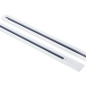 Трек двухконтактный однофазный встраиваемый LIGHTSTAR Barra 501015